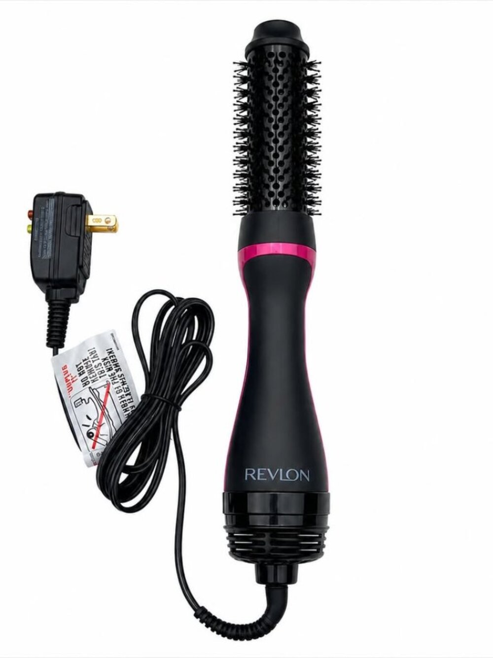 REVLON One-Step Hair Dryer & Styler - Round Hot Air Brush, 1.5"
